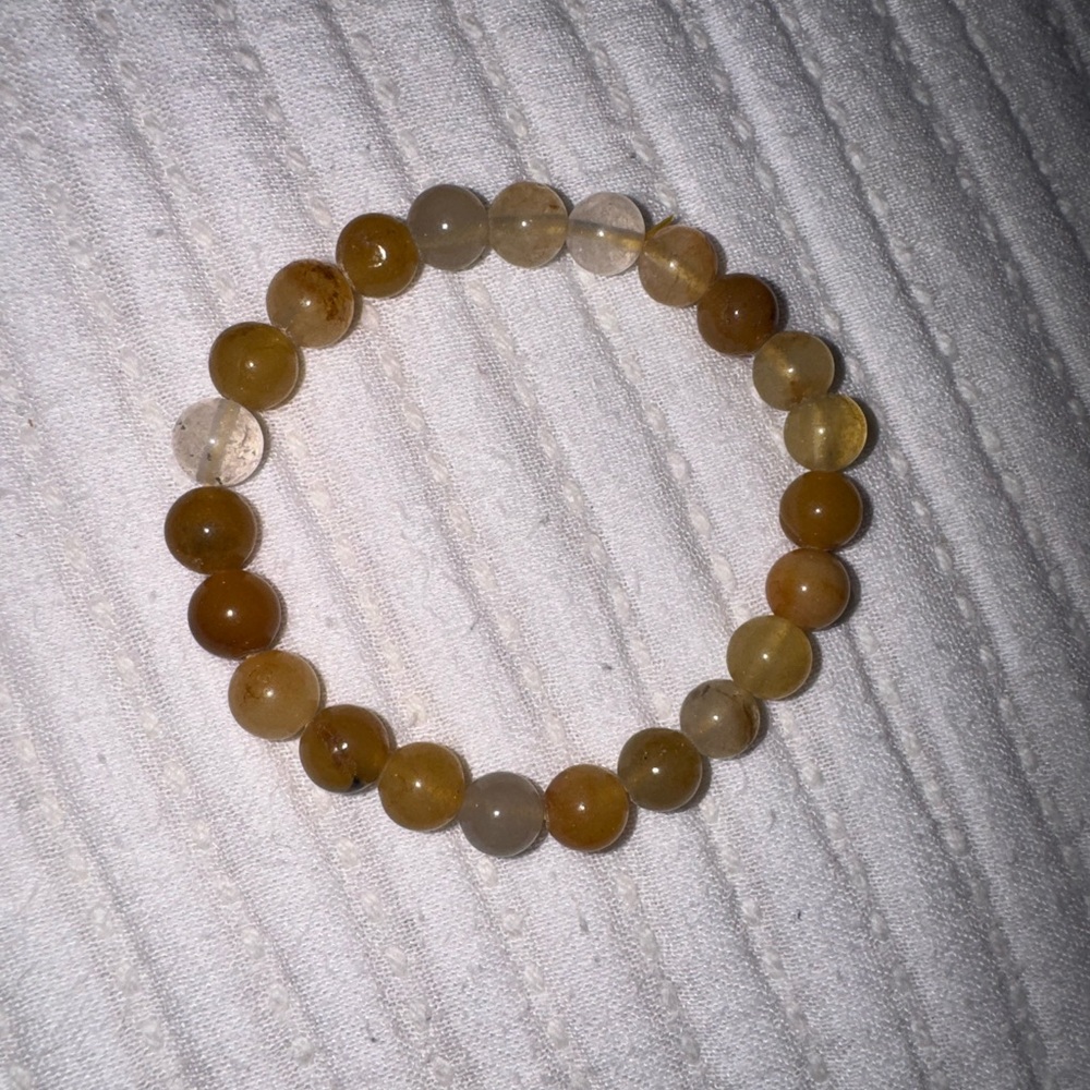 Rutile Quartz Crystal Bracelet
